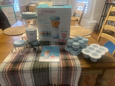 Nutribullet Baby Complete Food-Making System + Cookbook