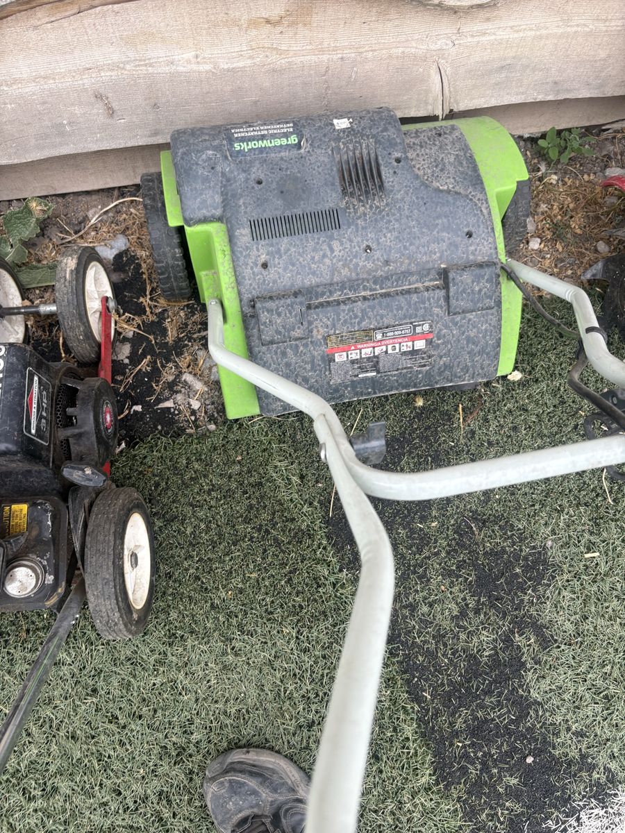 Electric rake