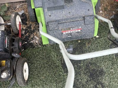 Electric rake