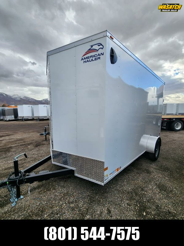 2026 7X12 Arrow Deluxe American Hauler Enclosed Cargo Trailer
