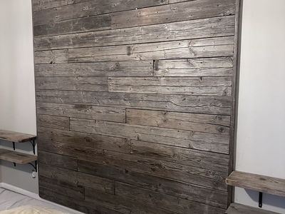 Reclaimed Wood Barn Wood Accent Wall Panel/Headboard