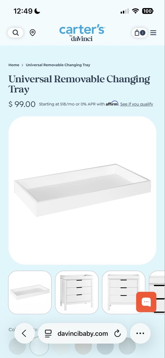 Davinci Universal Changing Table
