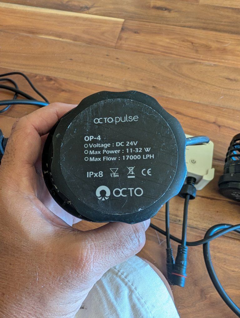 Octo Pulse OP-4 Water Pump Controller (x2) - Max Flow 17000 LPH
