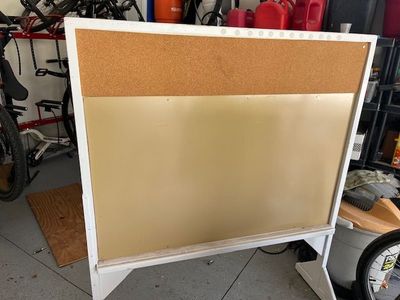 Magnetic/cork board