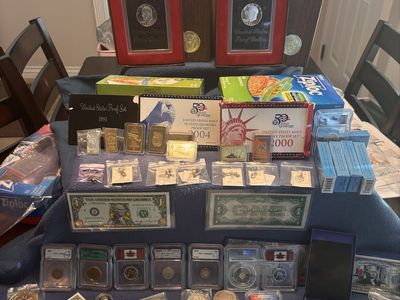 US Mint Proof Sets, Graded Coins & lots of us coinage available