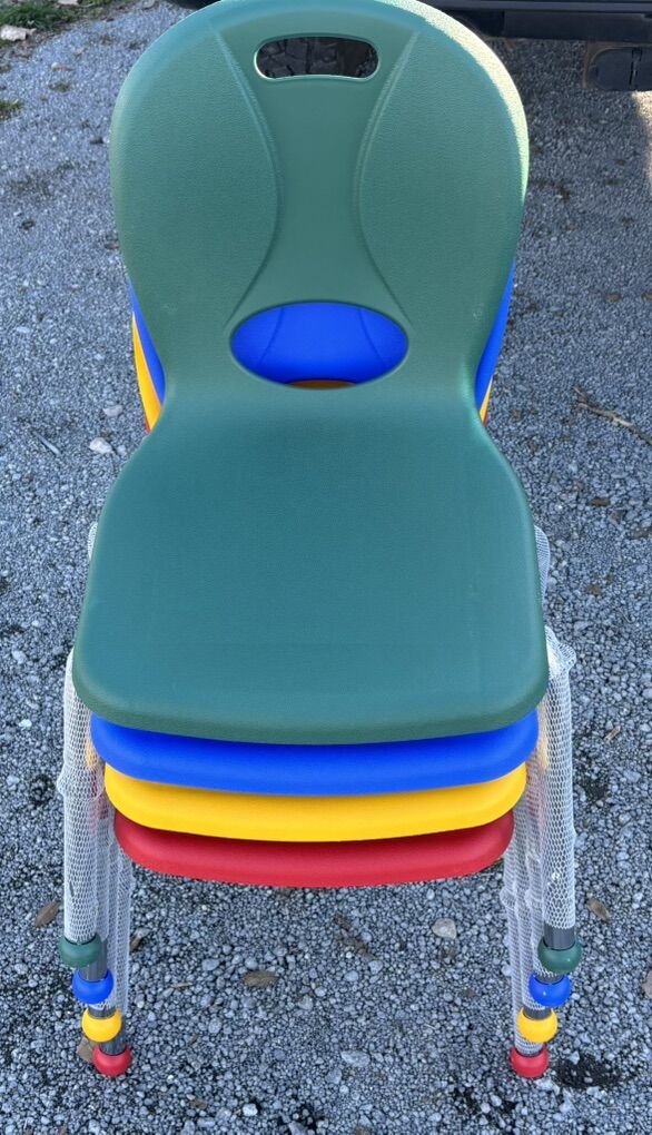 New 4 Learniture Colorfull 14 Chairs