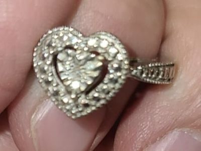Diamond Heart Ring