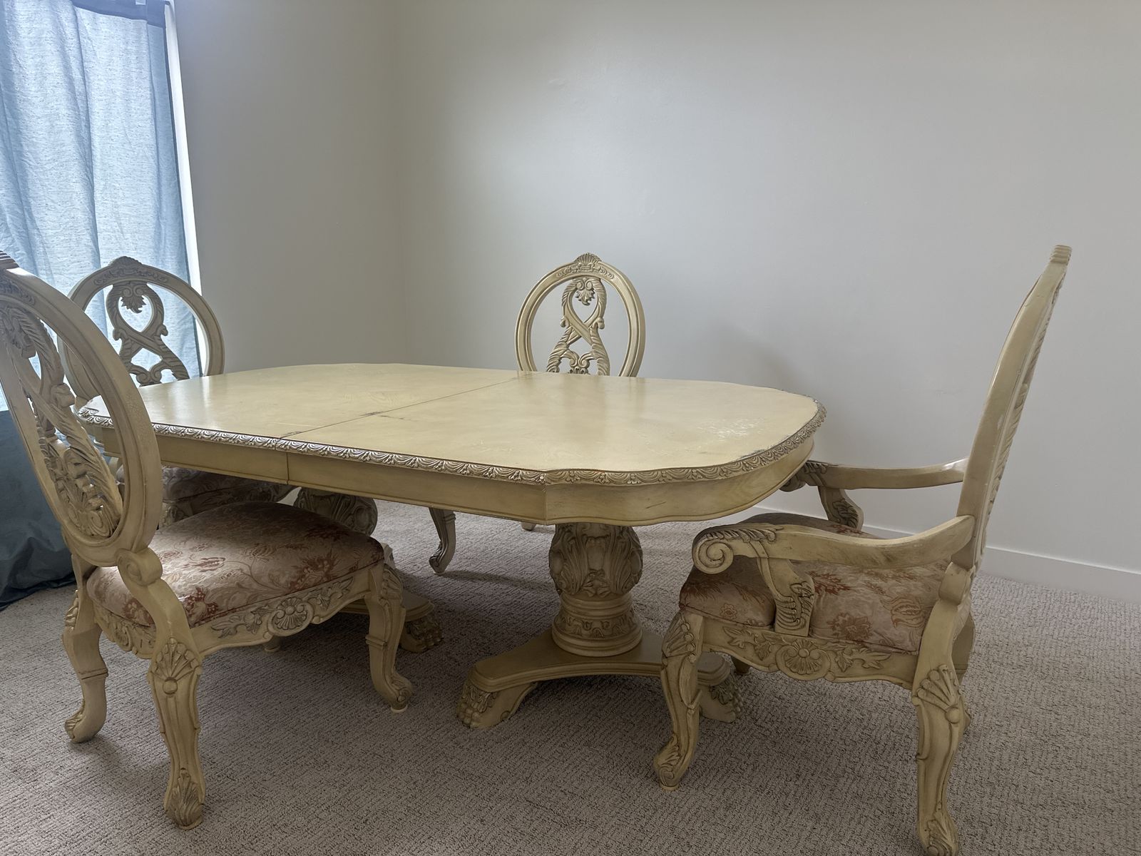 Heavy Duty  Intage Wooden Dining Set