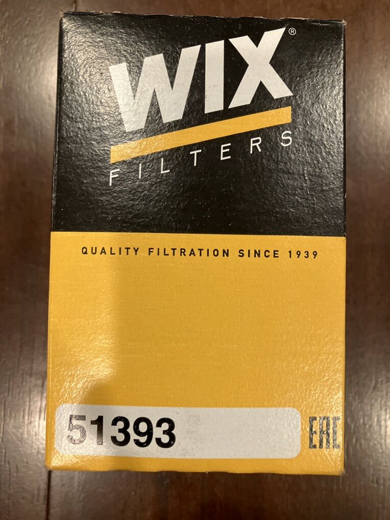 Wix Oil Filter 51393