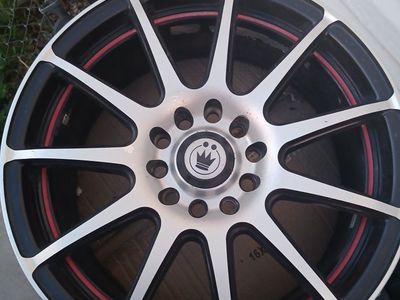 Used Konig Z in Rims 16x7 5 lug fits both 110 and 115 lug patterns (Set of 4)