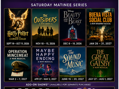 Broadway at Eccles 26/27 Season – Orchestra Row N – 2 Tickets