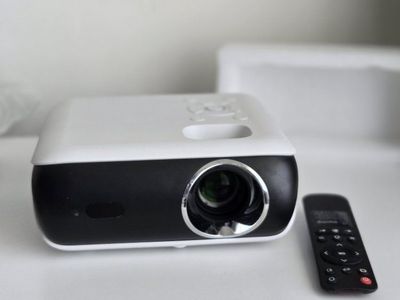 HAPPRUN H1 Mini Portable Video Projector with Remote Control - Enjoy Now, Master Your Moment