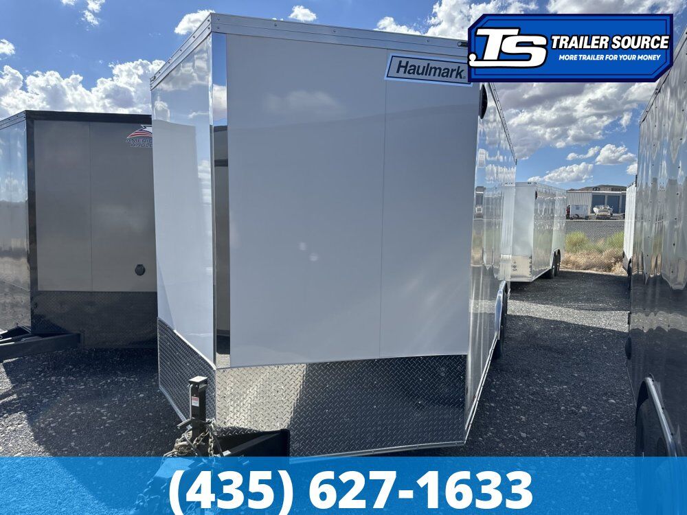 8.5x22 Haulmark Grizzly HD Enclosed Cargo Trailer - 7'6" Interior - 14K GVWR .50 Skin Upgrade, 12" Cross Member Upgrade, Double