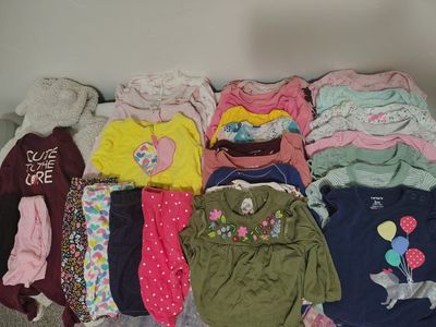 Baby Girl 0-3M/3M Sleepers & Outfits. 49 pieces.