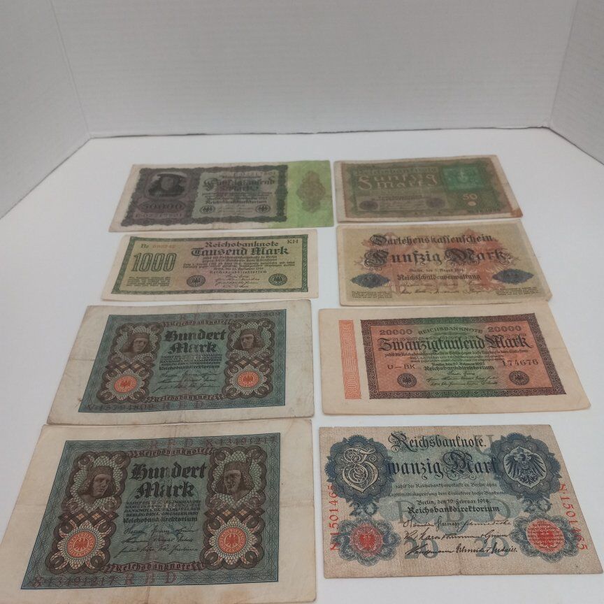 CLOSEOUT GERMAN  CURRENCY 1914-1923