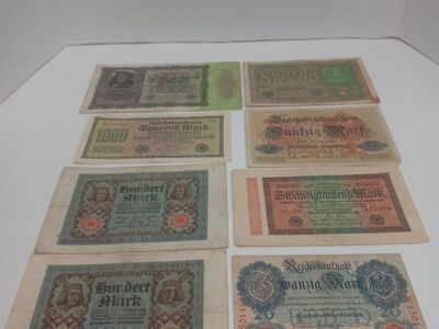 CLOSEOUT GERMAN CURRENCY 1914-1923