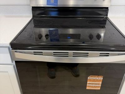 Brand new Whirlpool WFES3530RS0 Electric Range in Stainless Steel