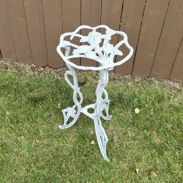 Vintage Cast Iron Plant Stand