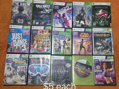 Xbox 360 games $5 each including Just Dance 3~ trades considered!