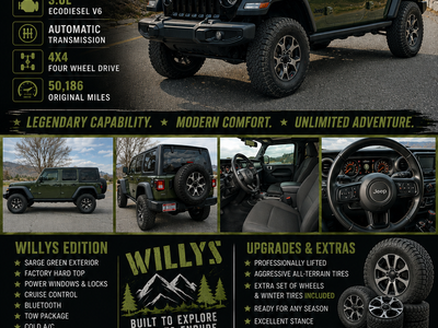2020 Jeep Wrangler Unlimited Willys