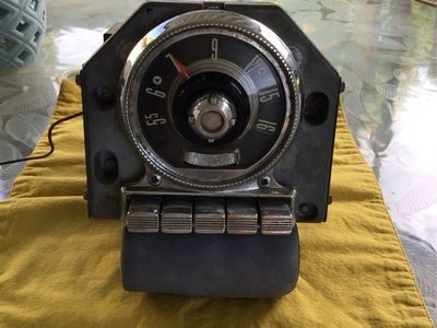 1955 Ford Radio is an OEM vintage part for a classic car