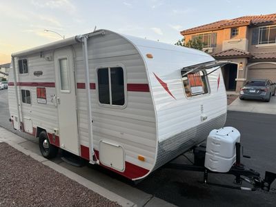 2015 Riverside RV Whitewater Retro 181B Travel Trailer - New Tires & Mattress