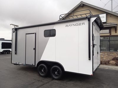 2025 RAYNGER 8x18 / 8.5x18 Off Road Toy Hauler Camper Enclosed Cargo UTV/ATV Pkg New