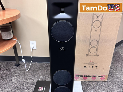 MartinLogan Motion F10 3-Way Floorstanding Speaker Dual 5.5” Woofers Gloss Black