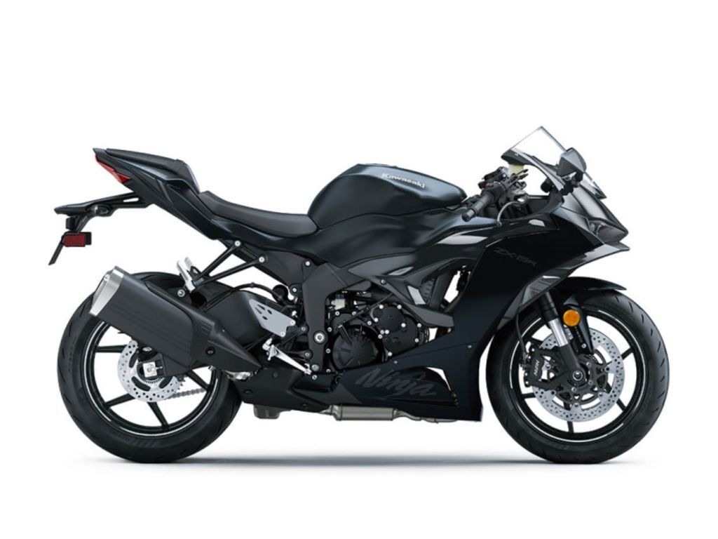 2024 Kawasaki Ninja® ZX™-6R Metallic Flat Spark Bl
