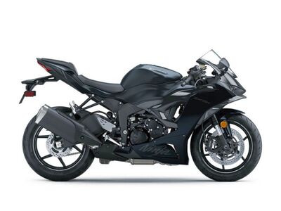 2024 Kawasaki Ninja® ZX™-6R Metallic Flat Spark Bl