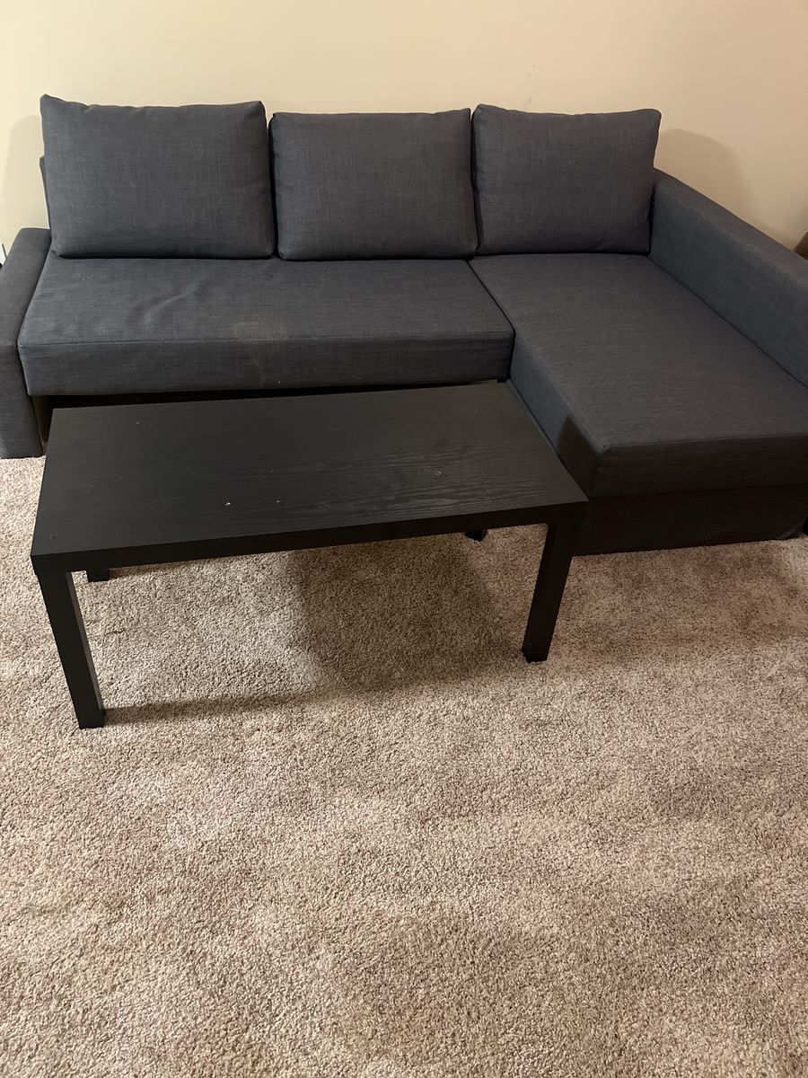 Free couch and coffee table