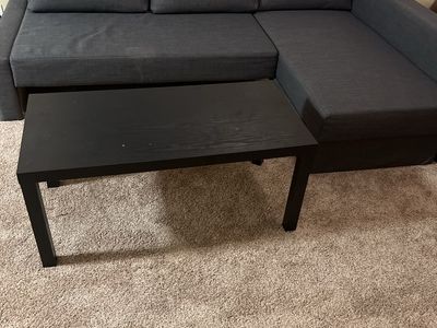 Free couch and coffee table
