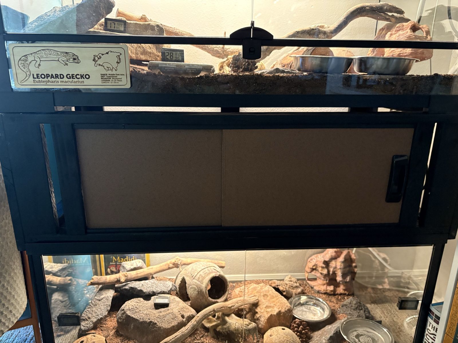 Terrarium stacker