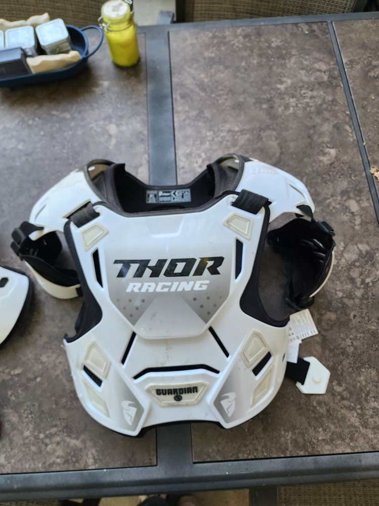 Thor Racing Guardian MX Roost Deflector Chest Protector Motocross Dirt Bike ATV Gear