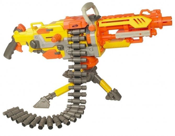 NERF VULCAN EBF-25 N-STRIKE DART BLASTER