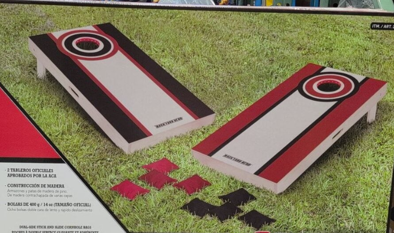 Backyard Hero BB048Y25009 Light-Up Cornhole Set 2015673 #107247