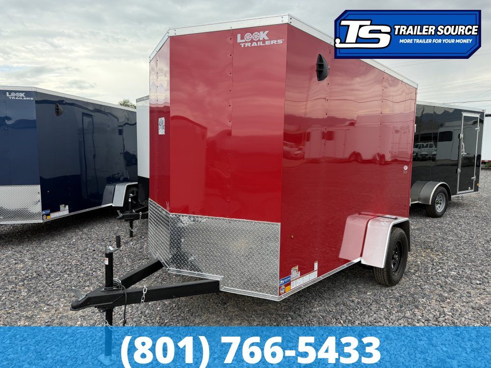 6x10 Look ST DLX Enclosed Cargo Trailer - 6'6" Interior - 3.5K GVWR -
