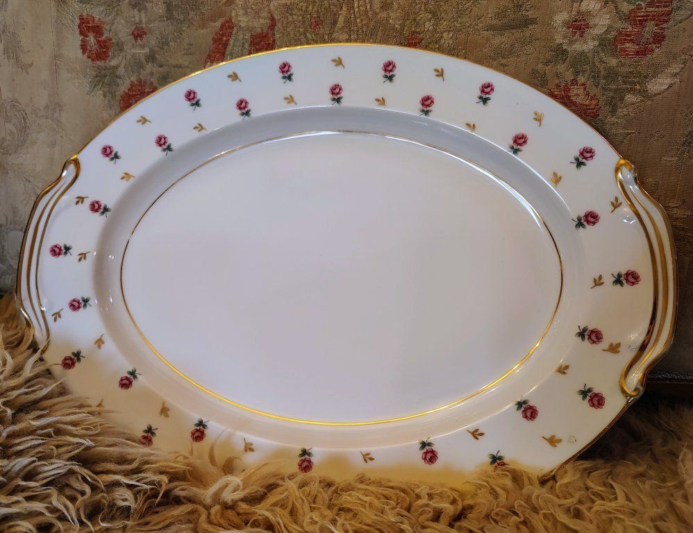 A Noritake Rosalie oval serving platter #3052