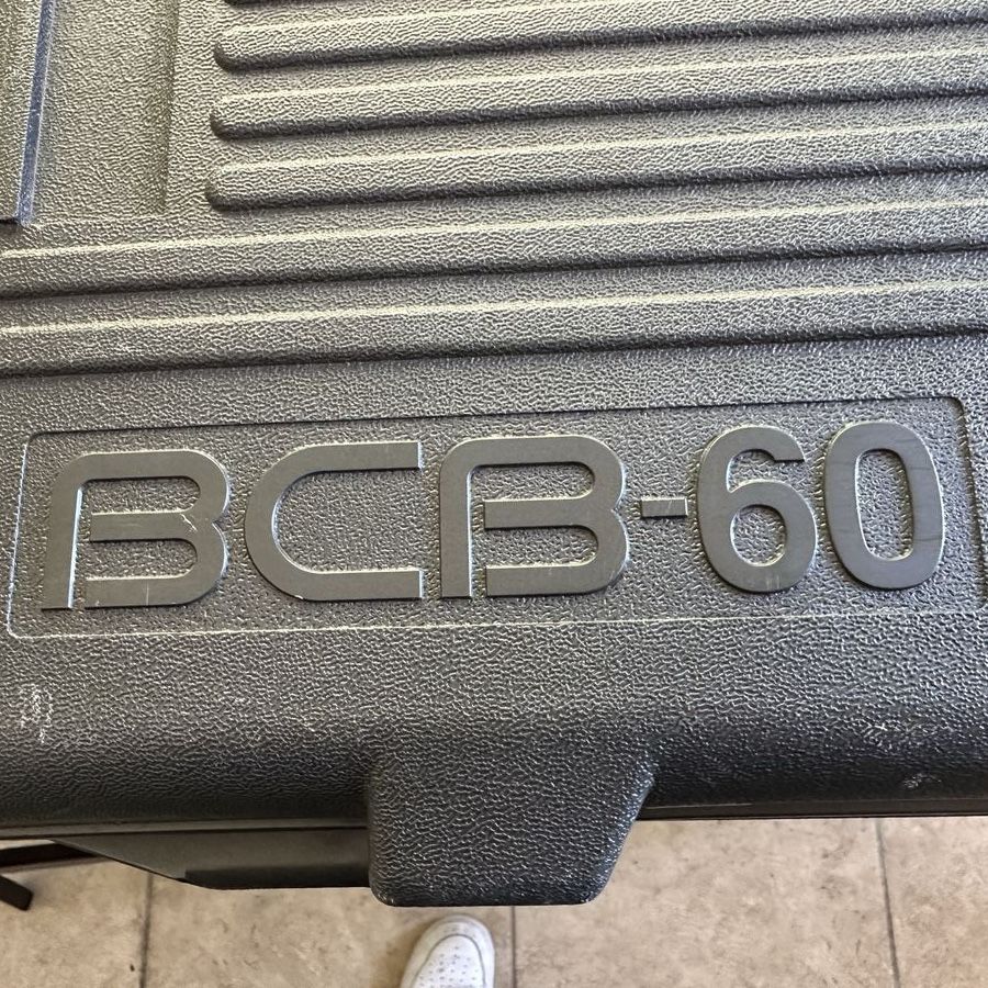 Boss pedal board with pedals