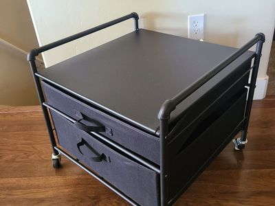 Compact Refrigerator Stand/ night stand/ side table