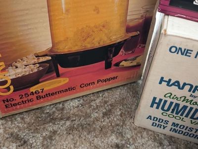Vintage West Bend Buttermatic Electric Corn Popper No. 25467 In Box