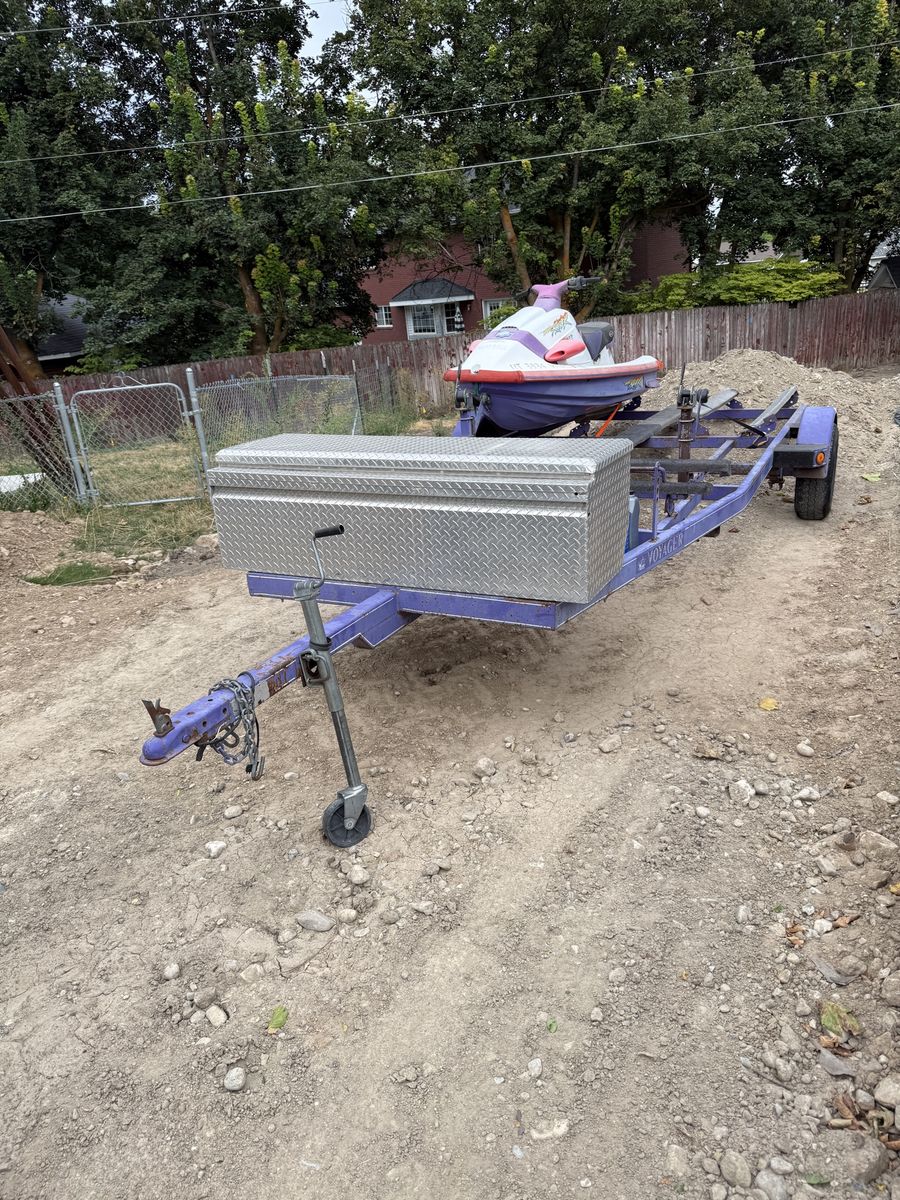 3 place Voyager jet ski trailer