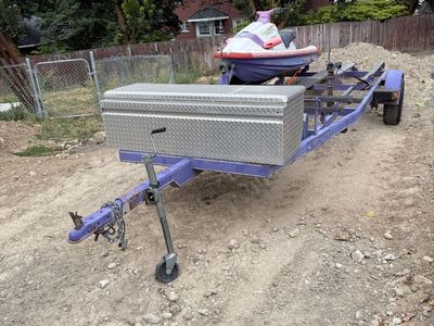 3 place Voyager jet ski trailer