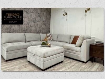 TISDALE BEIGE MODULAR SECTIONAL