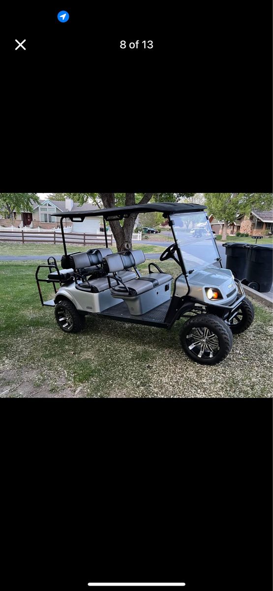 Ezgo express l6 72 volt limo, shuttle golf cart