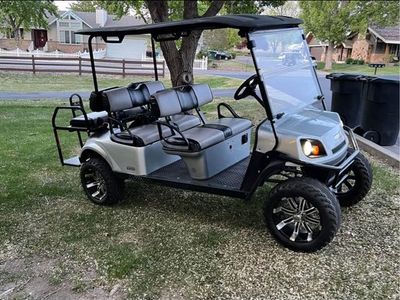 Ezgo express l6 72 volt limo, shuttle golf cart