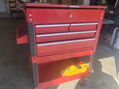 tool box with tools