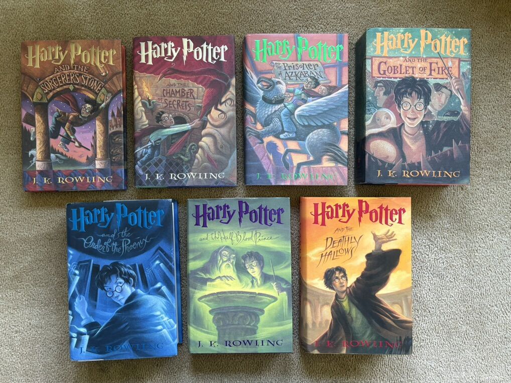 Harry Potter Complete Set of Hardcovers, by J. K. Rowling