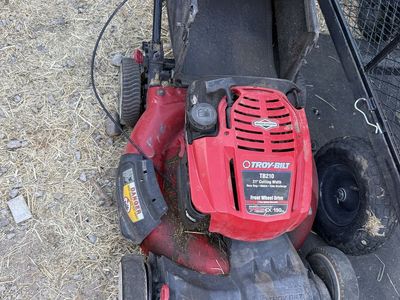 Non working Troy Bilt lawn mower