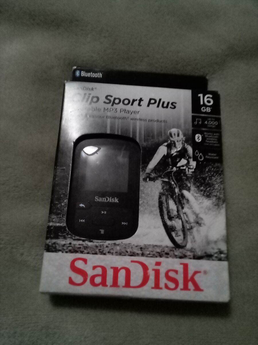 SanDisk MP3 player, NEW SEALED black
